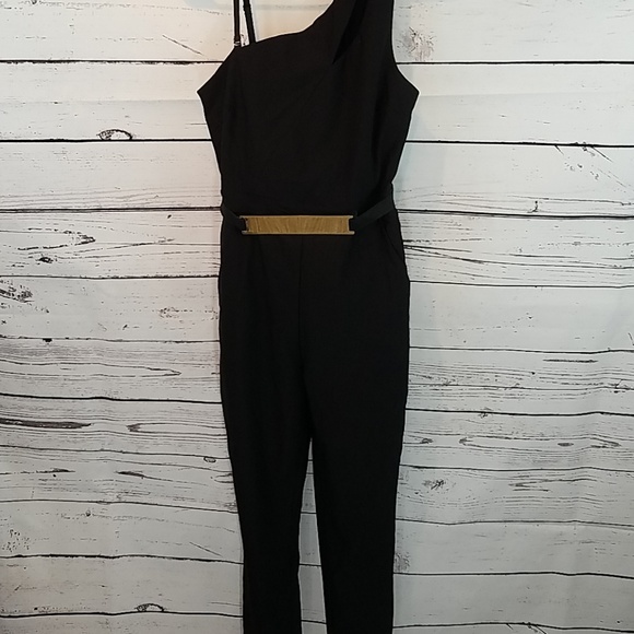 Material Girl Other - NWT! Material Girl LG one shoulder jumpsuit